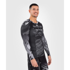 Рашгард -  Venum Gorilla Jungle Rashguards Long Sleeves - Black/White​